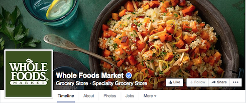 Whole Food Market Facebook
